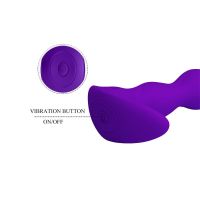 Pretty Love Yale plug anal (morado), imagen 3