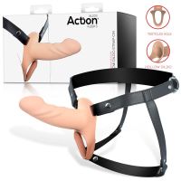 Action arnés con dildo hueco, 4-5 cm de grosor, imagen 3
