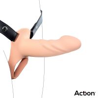 Action arnés con dildo hueco, 4-5 cm de grosor, imagen 4