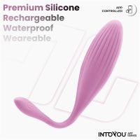 IntoYou huevo vibrador con bolas giratorias y app