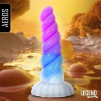 Legend Aeros dildo de fantasía en silicona líquida 21,5 cm, imagen 2