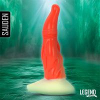 Legend Sauden dildo de silicona líquida 22,5 cm, imagen 2