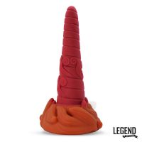 Legend Rubygon dildo de silicona líquida 24,5 cm, imagen 5