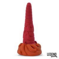 Legend Rubygon dildo de silicona líquida 24,5 cm, imagen 6