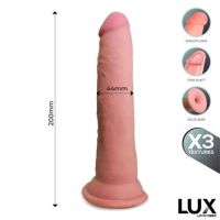 Lux Otto dildo de triple densidad 8"