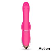 Action Antony vibrador con doble golpeteo y dedo oscilante