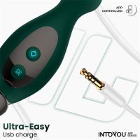 IntoYou Greeny masajeador de próstata con dedo oscilante, imagen 2