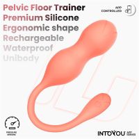 IntoYou Kyra entrenador del suelo pélvico con sensor de presión (coral)