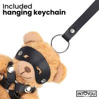 IntoYou Bearly llavero, osito BDSM con arnés de pecho, imagen 5