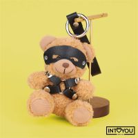 IntoYou Bearly llavero, osito BDSM con arnés de pecho, imagen 2