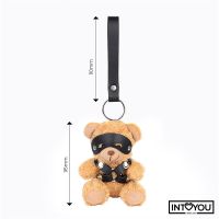 IntoYou Bearly llavero, osito BDSM con arnés de pecho, imagen 6