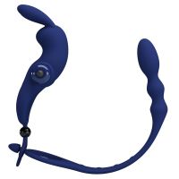 Pretty Love anillo vibrador para el pene con cadena anal, imagen 4