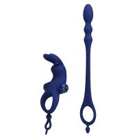 Pretty Love anillo vibrador para el pene con cadena anal, imagen 5