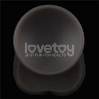 Lovetoy dildo flexible de doble capa XXL 14,5", marrón oscuro, imagen 9