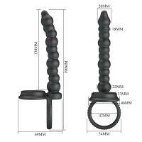 Pretty Love Dillion cadena anal con anillo para el pene, imagen 8