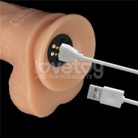 Lovetoy Power Basics dildo vibrador 9", imagen 12
