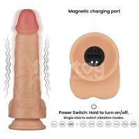 Lovetoy Power Basics dildo vibrador 9", imagen 13
