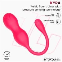 IntoYou Kyra entrenador del suelo pélvico con sensor de presión (rosa), imagen 10