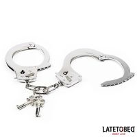 LateToBed esposas de metal 85 g, imagen 2