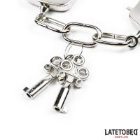 LateToBed esposas de metal 85 g, imagen 3