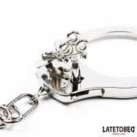 LateToBed esposas de metal 85 g, imagen 5