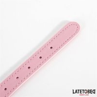 LateToBed collar ajustable con cascabel (rosa), imagen 4