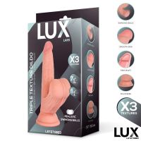 Lux Lars Triple Density dildo con testículos oscilantes, imagen 5