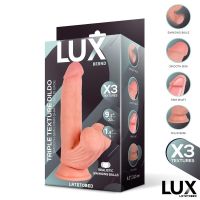 Lux Bernd Triple Density dildo con testículos oscilantes, imagen 5