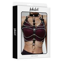 Adalet Lingerie Hilda arnés de pecho con cadena, talla única, imagen 4