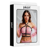 Adalet Lingerie Elva arnés de pecho de cuero vegano, talla única, imagen 4