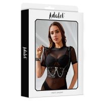 Adalet Lingerie Thalia arnés de pecho con cadena, talla única, imagen 3