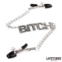 Pinzas para Pezones LateToBed con Bitch