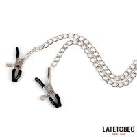 LateToBed pinzas para pezones con correa ajustable, imagen 4