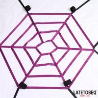 LateToBed bondage de cama telaraña