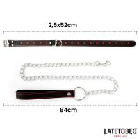LateToBed collar con correa 52 cm, imagen 10