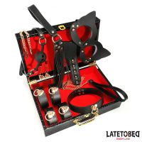 LateToBed set de bondage de 8 piezas con estuche, imagen 2