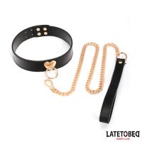 LateToBed kit de bondage de cuero de 8 piezas con estuche, imagen 4