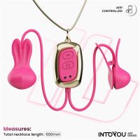 IntoYou Tickly pinzas para pezones con vibración y mando, imagen 4