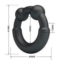 Crazy Bull Meco anillo para el pene de silicona mod. 15, imagen 6