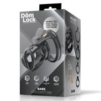 Domlock Bars jaula de castidad con cerradura interna, imagen 3