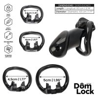 Domlock Guard jaula de castidad con cerradura interna talla M, imagen 5