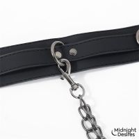 Midnight Desires collar y esposas de tobillo con cadena, imagen 6