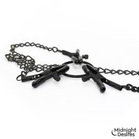 Midnight Desires pinzas para pezones y clítoris, imagen 6