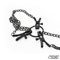 Midnight Desires pinzas para pezones y clítoris, imagen 7