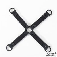 Midnight Desires hogtie con barra, esposas de manos y tobillos, imagen 5