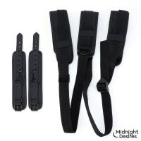 Midnight Desires set de restricción con soporte de cuello, imagen 2
