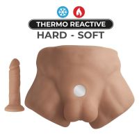 SilexD Apollo S medio torso silicona líquida caramelo 7", imagen 2