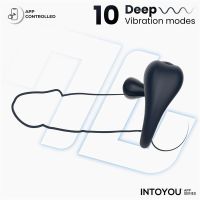 IntoYou Kenny anillo para el pene con estimulador de clítoris (azul noche), imagen 4