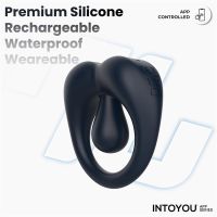 IntoYou Kenny anillo para el pene con estimulador de clítoris (azul noche), imagen 5