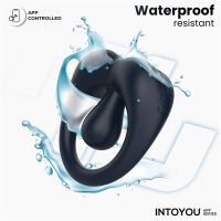 IntoYou Kenny anillo para el pene con estimulador de clítoris (azul noche), imagen 6